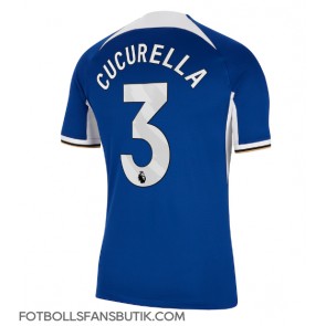 Chelsea Marc Cucurella #3 Replika Hemmatröja 2023-24 Kortärmad